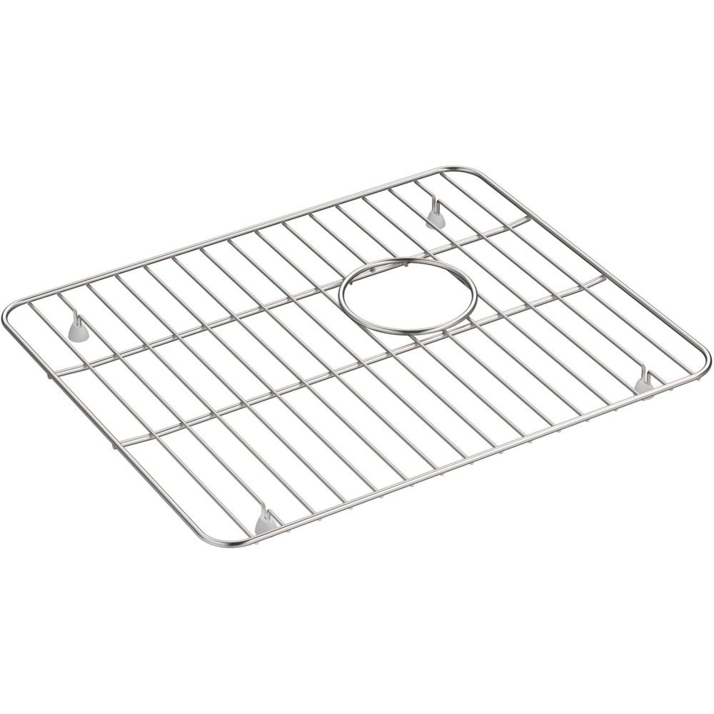 KOHLER K-5828-ST Whitehaven Sink Rack, Large, Stainless Steel